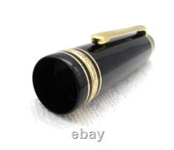 Montblanc n° 149 Diplomat Stylo plume noir en or 14k M