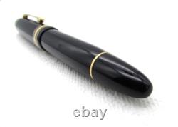 Montblanc n° 149 Diplomat Stylo plume noir en or 14k M