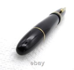 Montblanc n° 149 Diplomat Stylo plume noir en or 14k M
