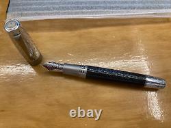 Montegrapa Extra Hi-tech Fountain Pen Pen Msrp 1740.00 120/250 Bold Nib 18kt