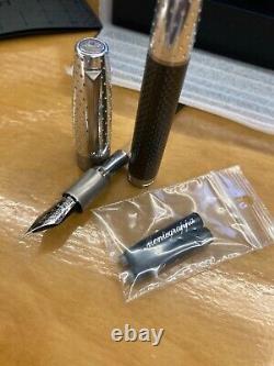 Montegrappa Extra Hi-tech Funtain Pen Pen Msrp 1740,00 84/250 Med Nib