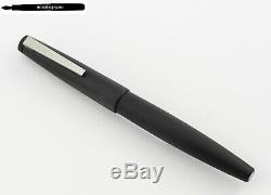 Nouveau Lamy 2000 Piston Fountain Pen Dans Le Modèle Noir Mat Makrolon 01 Avec Pointe 14k