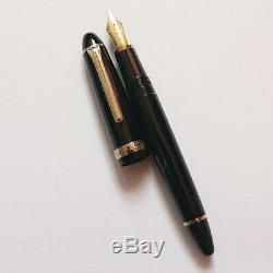 Nouveau Sailor 1911 21k Or Fountain Pen Noir Japon