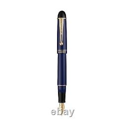 Nouvelle collection de stylos-plume LeBOEUF DIAMOND Royal Navy Blue avec plume F ou M