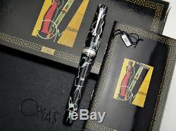 Omas Supplémentaire Urbano VIII Limited Edition Fountain Pen Sauvage 18k 750 M 1999 Nib