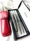 Pilot Stylo Plume Elite Grille En Acier Noir Nib-f 18k-750 Vintage H1276 Modèle 1976