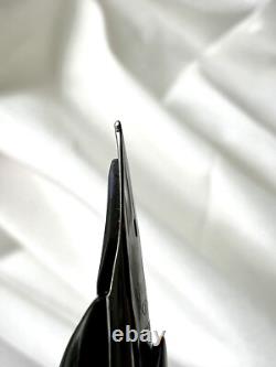 PILOT Stylo Plume Elite Grille en Acier Noir Nib-F 18K-750 VINTAGE H1276 Modèle 1976