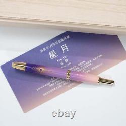 PILOT Stylo Plume sans Cap 18K Kin Chi Étoile de Lune Taïwan 35ème Édition Limitée