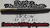 Parker Frontier Matte Black Ct Fountain Pen Or Examen Et Impressions D'écriture