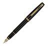 Pilot Falcon Fountain Pen, Noir Avec Des Accents D'or, Soft Nib, Choisissez Taille Astuce