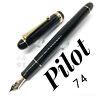 Pilot Personnalisé 74 Noir Plume 14k Fountain Pen Beaucoup Taille Nib Choisir