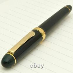 Platine Nouveau #3776 Century Funtain Pen Laurel Vert Moyen Nib Pnb-15000#41-3