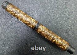 Platinum Izumo Bamboo Knitting Fontaine Pen Yokoajiro Pba-120000y Nib B