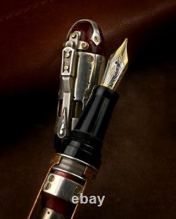 Société de stylos Gisi Steampunk Torpedo Édition Limitée Stylo-plume