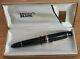 Stylo De Fontaine Vintage Montblanc Meisterstuck 149 14k Nib 4810 Noir Et Or