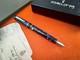 Stylo Plume Delta Spaccanapoli, Bleu Filomarino, Fabriqué En Italie, Neuf