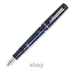 Stylo Plume Delta Spaccanapoli, Bleu Filomarino, Fabriqué en Italie, Neuf