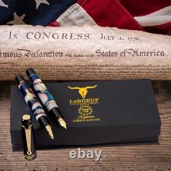 Stylo Plume Édition Limitée LeBOEUF Thomas Jefferson Neuf F ou M
