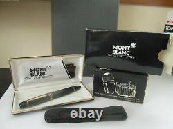 Stylo Plume Montblanc 149 14k Nib #4810 Bouteille D’encre Et Pochette De Transport