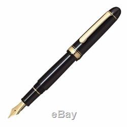 Stylo Plume Platinum # 3776 Century Pnb-10000 # 1 Noir En Noir Moyen Japon