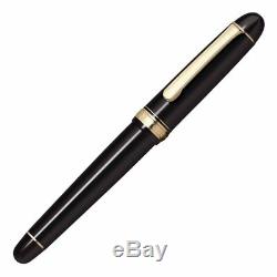 Stylo Plume Platinum # 3776 Century Pnb-10000 # 1 Noir En Noir Moyen Japon