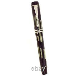 Stylo à plume Parker Duofold Édition Spéciale 2001 Noir Mosaïque Neuf Dans Sa Boîte