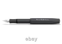 Stylo plume AL SPORT noir I Stylo plume haut de gamme pour cartouches d'encre I Exclusif