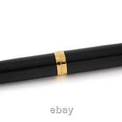 Stylo-plume Diplomat Excellence A2 en laque noire et or