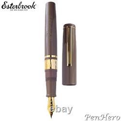 Stylo-plume Esterbrook Model J en ébonite violette, pointe fine