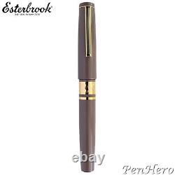 Stylo-plume Esterbrook Model J en ébonite violette, pointe fine