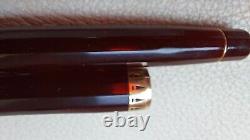 Stylo-plume Eversharp Doric Gold Seal en noir avec plume fine en or 14K