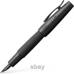 Stylo plume Faber-Castell 148622 Emotion Pure Black, extra fin multi