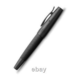 Stylo plume Faber-Castell 148622 Emotion Pure Black, extra fin multi