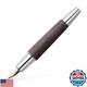 Stylo Plume Faber-castell E-motion Noir B, Bois De Poirier Noir