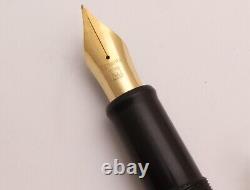Stylo-plume Kanwrite Mammoth Noir Ébonite Jumbo Taille Neuf Avec Boîte
