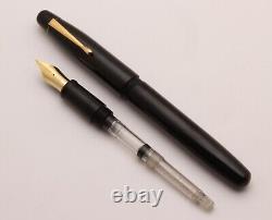 Stylo-plume Kanwrite Mammoth Noir Ébonite Jumbo Taille Neuf Avec Boîte