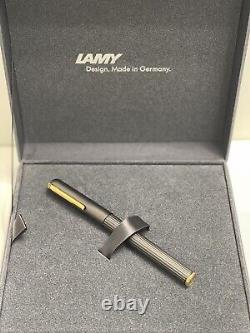 Stylo-plume LAMY Imporium (Noir) Plume en or 14k extra-fine, tout neuf, avec boîte