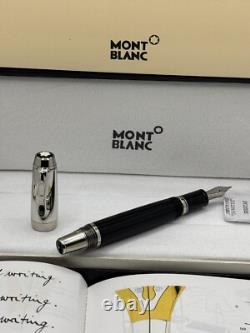 Stylo plume Montblanc Boheme Rouge Noir et Argent, corps noir, encre noire