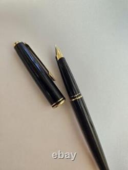 Stylo-plume Montblanc Classique Noir avec plume en or 14K 585