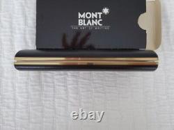Stylo-plume Montblanc Meisterstuck 144 Noir & Or 14k 4810 M Plume en Or avec boîtes