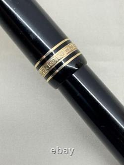 Stylo-plume Montblanc Meisterstuck 146 Noir, plume 14K-585 4810, fabriqué en Allemagne