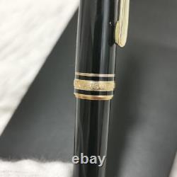 Stylo plume Montblanc Meisterstuck 149 14C 4810 noir et or avec boîte et étui