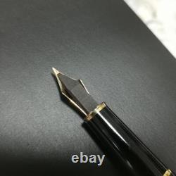 Stylo plume Montblanc Meisterstuck 149 14C 4810 noir et or avec boîte et étui