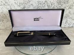 Stylo plume Montblanc Meisterstück 149 Noir avec plume en or Au 750