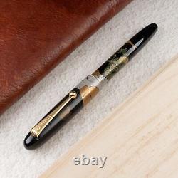 Stylo plume NAMIKI Urushi Maki-e Dragon avec nib en or 14K FN-5M-UN B