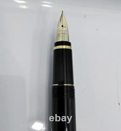 Stylo-plume Namiki Falcon Résine Noire Nib Souple Fine 14k585 812 Avec Boîte