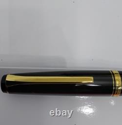 Stylo-plume Namiki Falcon Résine Noire Nib Souple Fine 14k585 812 Avec Boîte