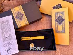 Stylo-plume PARKER Duofold Jaune Mandarine 1995 Limité #8251 18K dans boîte