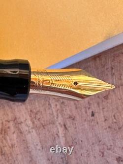 Stylo-plume PARKER Duofold Jaune Mandarine 1995 Limité #8251 18K dans boîte