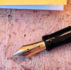 Stylo-plume PARKER Duofold Jaune Mandarine 1995 Limité #8251 18K dans boîte
